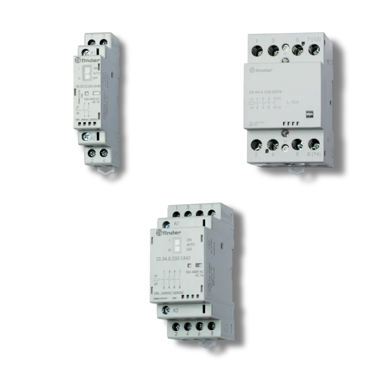 Modular contactors 25 - 40 - 63A