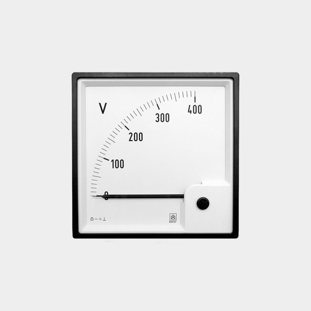 Meters for DC Voltage or Current with Moving Coil BQ