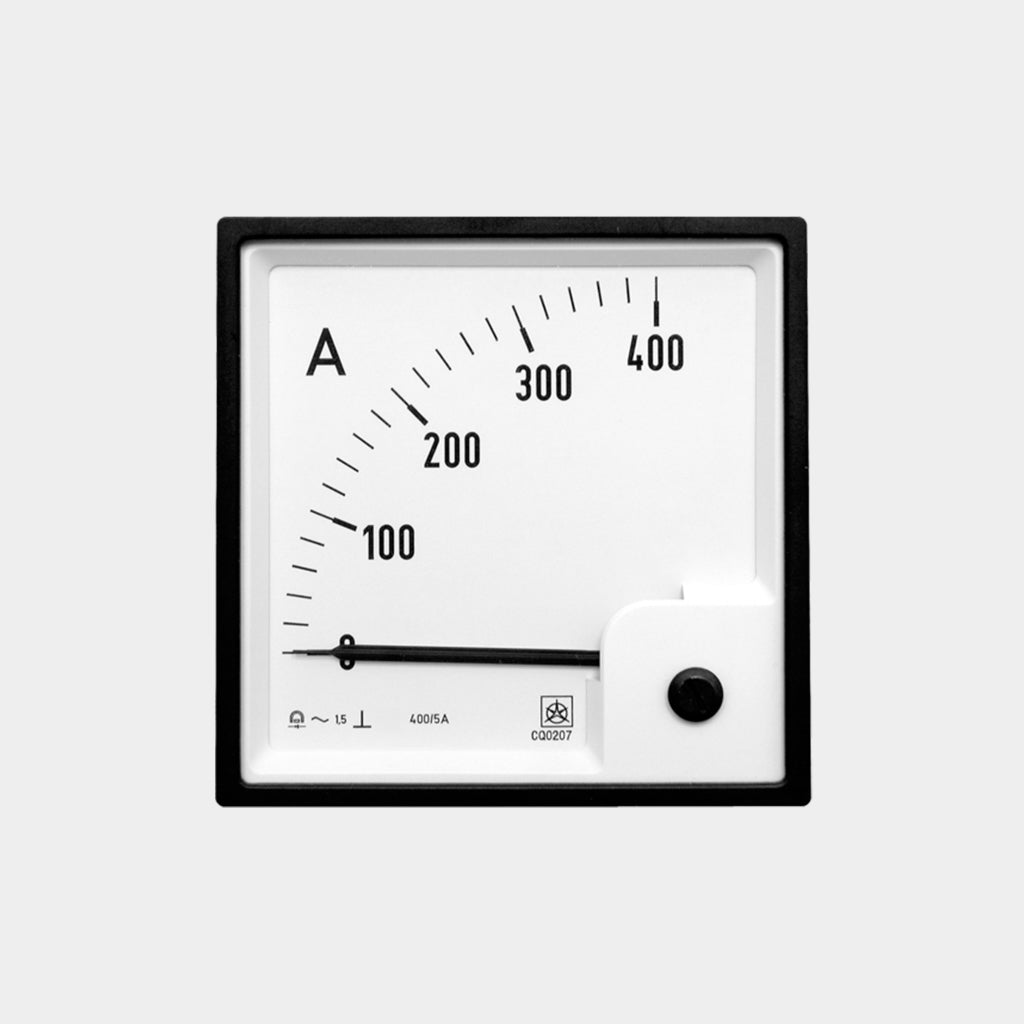 Meters for DC and AC Voltage or Current with Moving Coil and a Rectifier CQ