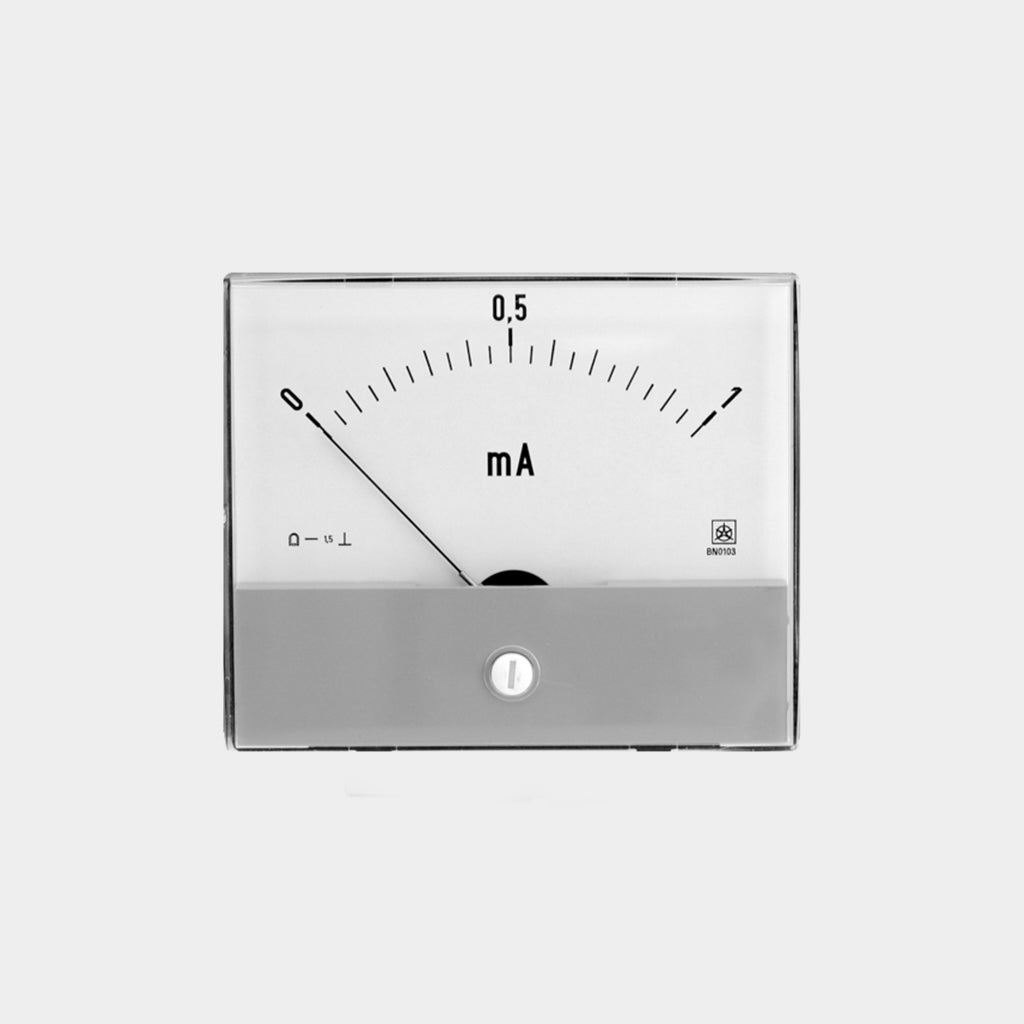 Meters for DC and AC Voltage or Current with Moving coil BN, CN