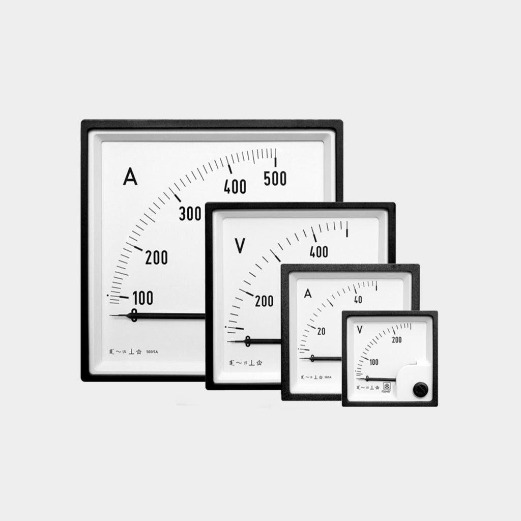 Meters for AC Voltage or Current with Moving Iron FQ